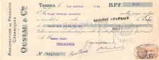 1934   MANUFACTURE DE PRODUITS CERAMIQUES OUSTEAU & CIE A TARBES - M. MILOU