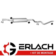 Echappement silencieux pour