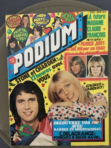 Podium 1973 stone - 12/1973, &