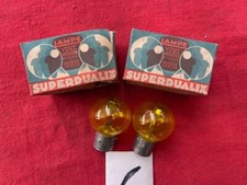 2 AMPOULES 6V CODE ASYMETRIQUE