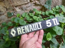 Insigne , monogramme badge Renault R5 TL #SoutienUkraine