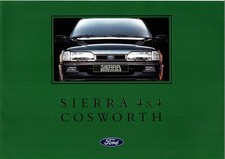 Brochure FORD SIERRA COSWORTH 4 X 4