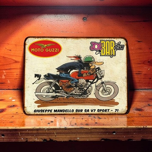 Plaque métal joe - plaque,