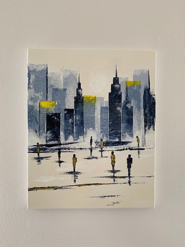 Tableau moderne abstrait - moderne, art