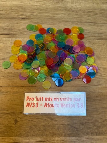 200 jetons loto bingo