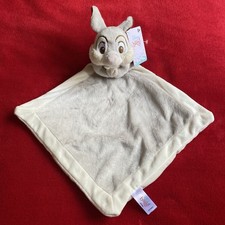 🇫🇷 Doudou Lapin Panpan Mouchoir Gris Écru 100 % DISNEY BABY