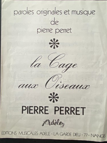 Partition petit format la - petit,
