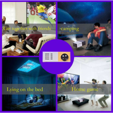 Portable projector led - hd,