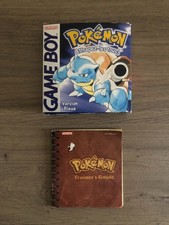 Boîte vide d'origine - Jeu Game Boy Color - Pokémon version bleue + notice