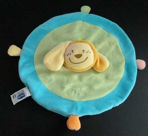 Doudou plat rond chicco - doudou,