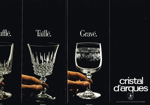 Publicite 1980 cristal - publicite,