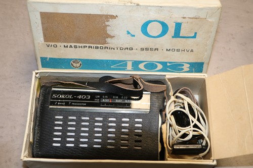 Ancienne radio sokol 403 - ancienne,