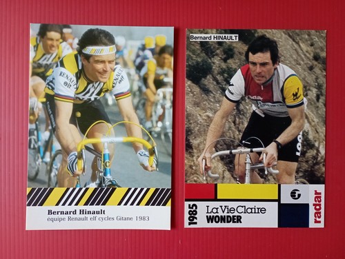 Cyclisme lot 2 cartes - -,