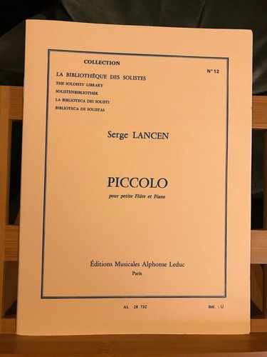 Serge lancen piccolo - serge, pour