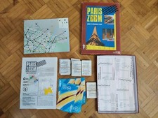 Paris Zoom - Jeux Descartes 1987 Complet - Jouez et découvrez Paris - Bon état