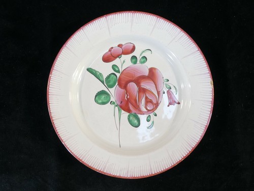 Assiette faience l est - en, de