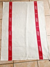 Grand Torchon Essuie Main SNCF 1986 Vintage ancien Cheminots Rétro Tissu Neuf