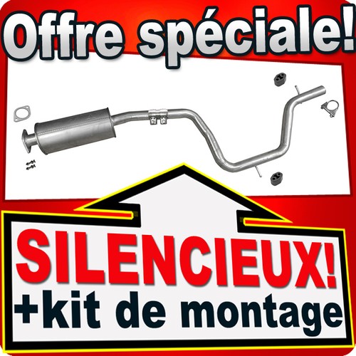Silencieux intermédiaire pour - silencieux,
