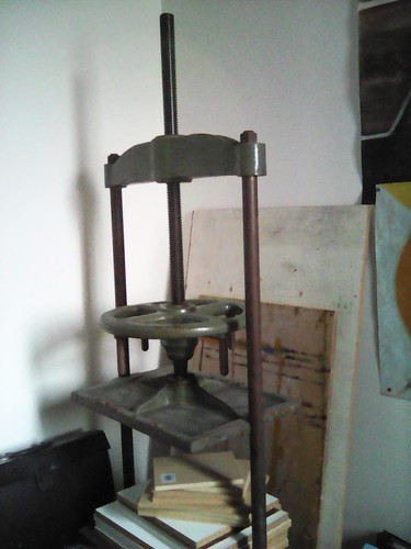 Presse percussion reliure - presse, a