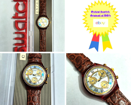 Swatch chrono nuovo nos romain - swatch,