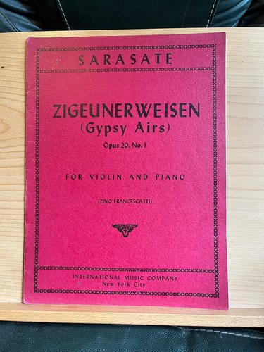 Sarasate zigeunerweisen opus - sarasate,
