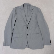Uniqlo Blazer Homme Grand Gris