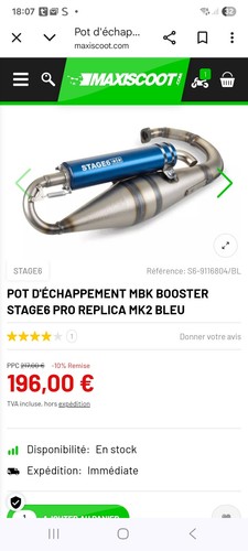 Pot echapement mbk yasumi - pot,