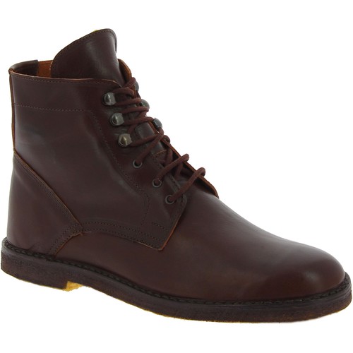 Bottines homme cuir - en, marron