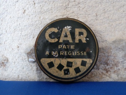 Ancienne petite boîte car - ancienne, "car"