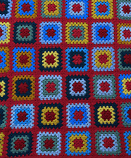 PLAID  COUVERTURE GRANNY