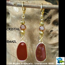 Boucles d'Oreille Cristal de