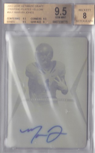 2012 leaf ultimate - 2012, #mj1