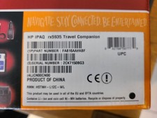 Pocket PC Travel Companion HP iPAQ RX5935 en état de marche