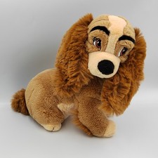 Peluche chienne Belle La Belle et le Clochard LADY AND THE TRAMP DISNEY TRUDI - 