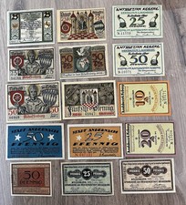 Lot De 25 Billets Allemand (Notgeld)  (29)De 1920 A 1922 . Dans L’état 