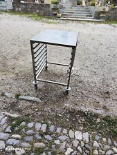 Charriot Pour Bac Gastro 8 Niveau En Inox 