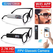 Mini Numérique Lunettes Caméra Wifi 2.7K 1080p Action Cam Sport Vidéo Recording