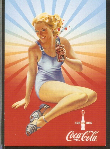 Coca cola carte postale - ,