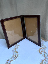 Cadre photo en cuir pour 2