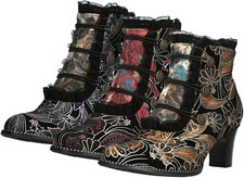 Laura Vita Bottines Femme Cuir