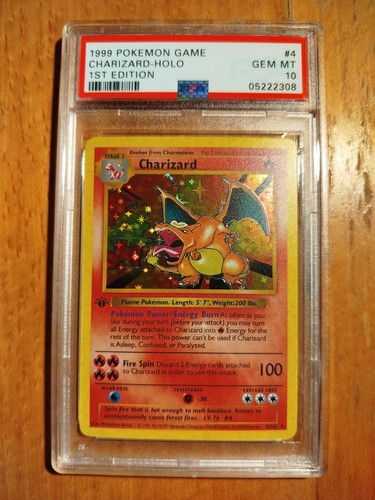 Pokemon charizard psa10 - charizard,