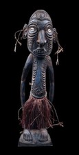 Statue d'ancêtre, ancestor carving, Sepik river, oceanic art, tribal art, 53 cm