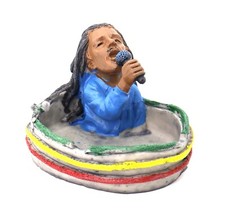 Rasta Jamaican Man Holding