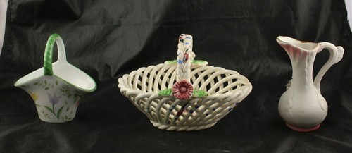 Lot ceramic 2 basket - lot, 3