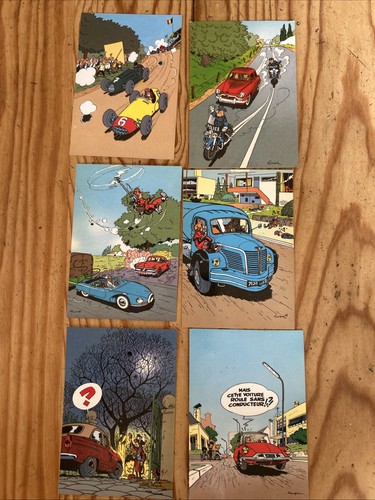 Lot cartes postales - lot, 6