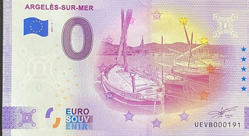Billet euro argeles sur mer - 0,