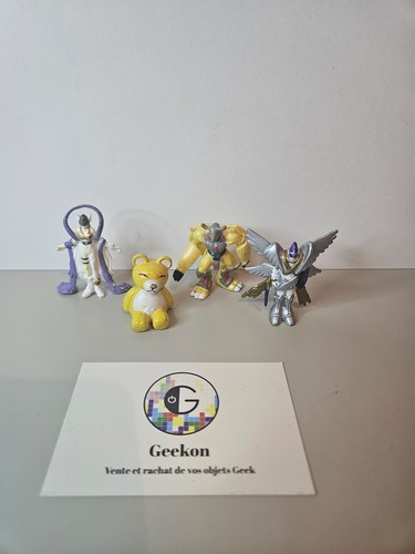 Lot mini figure digimon - 4,