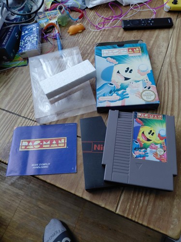 Nintendo nes pacman complet - nes,
