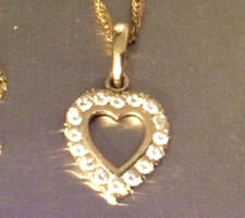 Pendentif Cœur en Or Massif