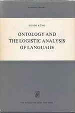 Ontology and the Logistic